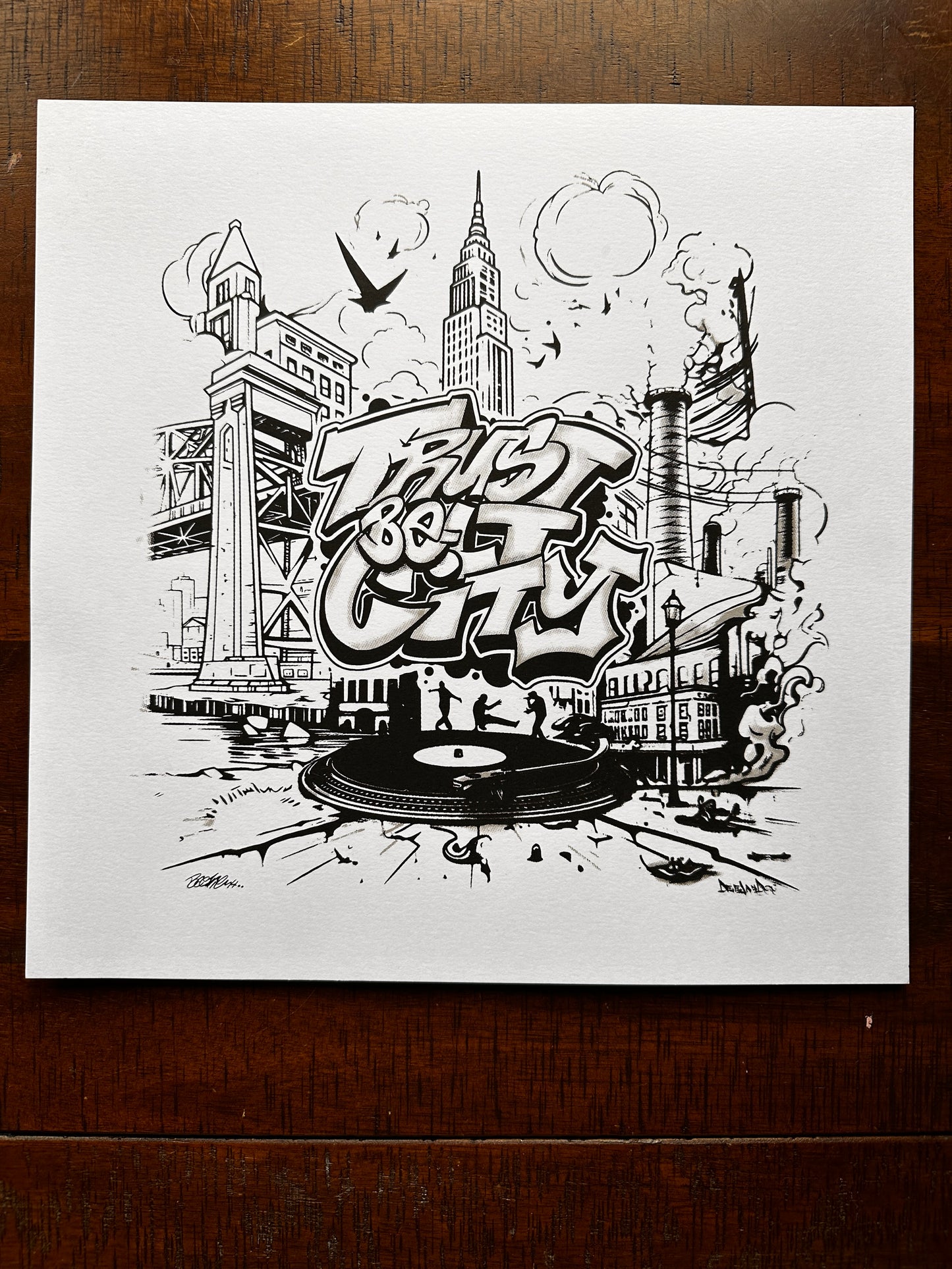 Trust Belt City - Limited Edition Poster